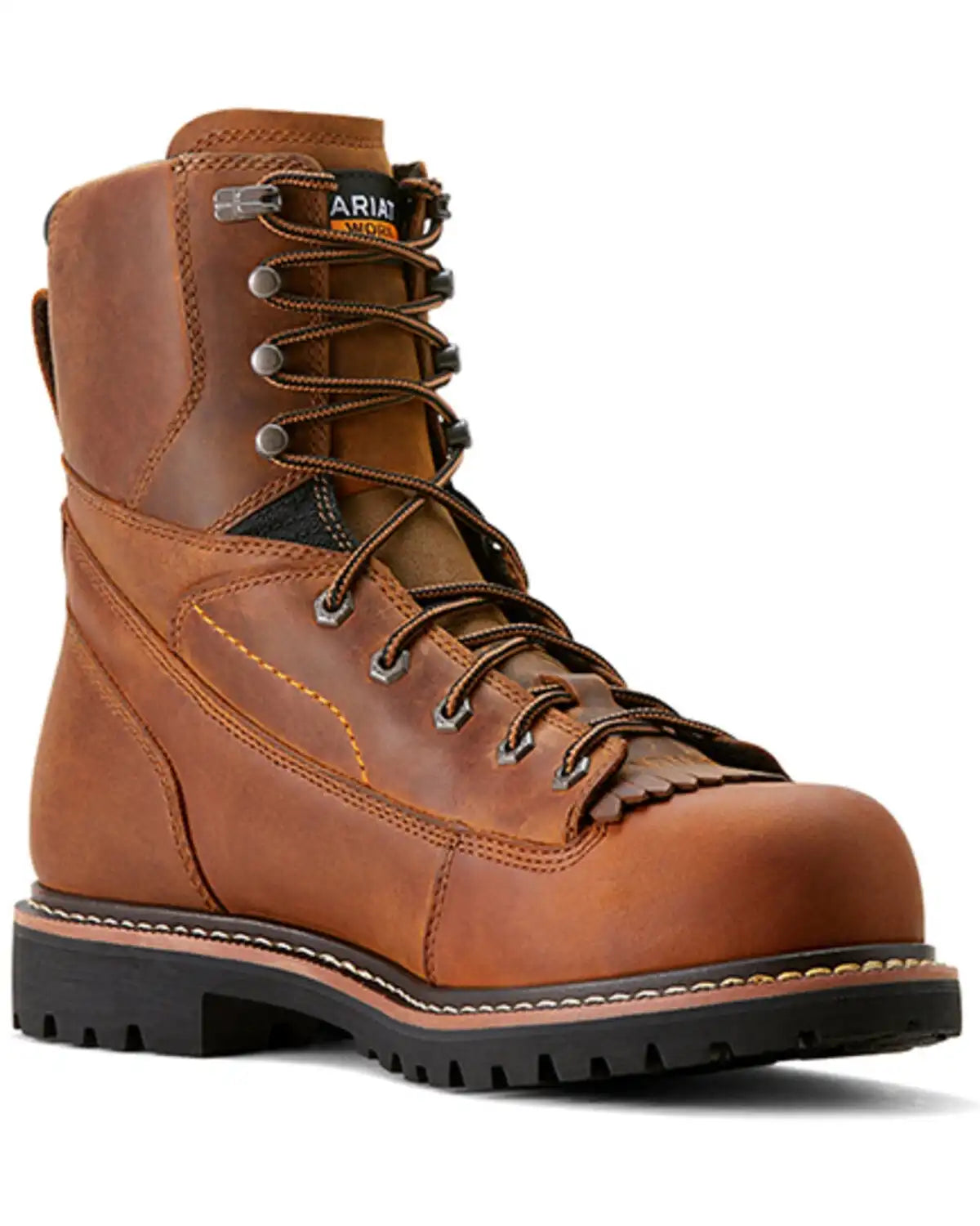 Ariat Men's 8" Longview Shock Shield Waterproof Boots - Composite Toe