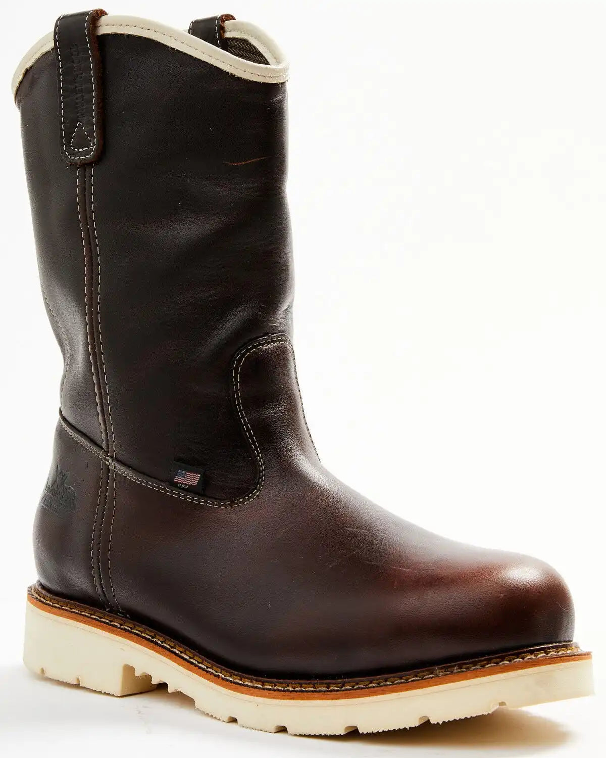 Thorogood Men's Boot Barn Exclusive 11" American Heritage Waterproof Wellington Work Boots - Steel Toe