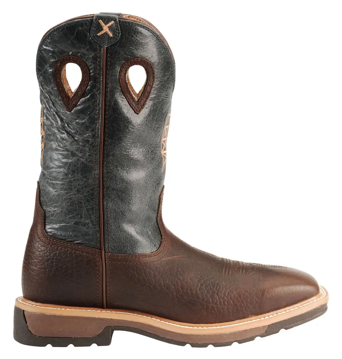 Twisted X Men's Pull On Western Work Boots - Steel Toe