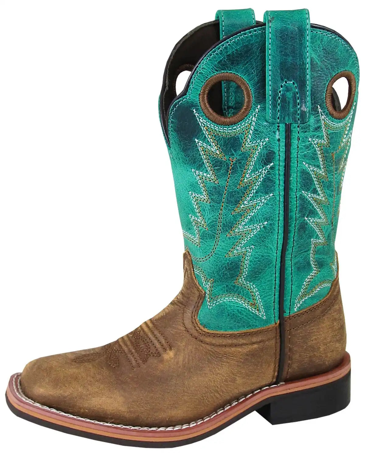 Smoky Mountain Boys' Jesse Western Boots - Broad Square Toe