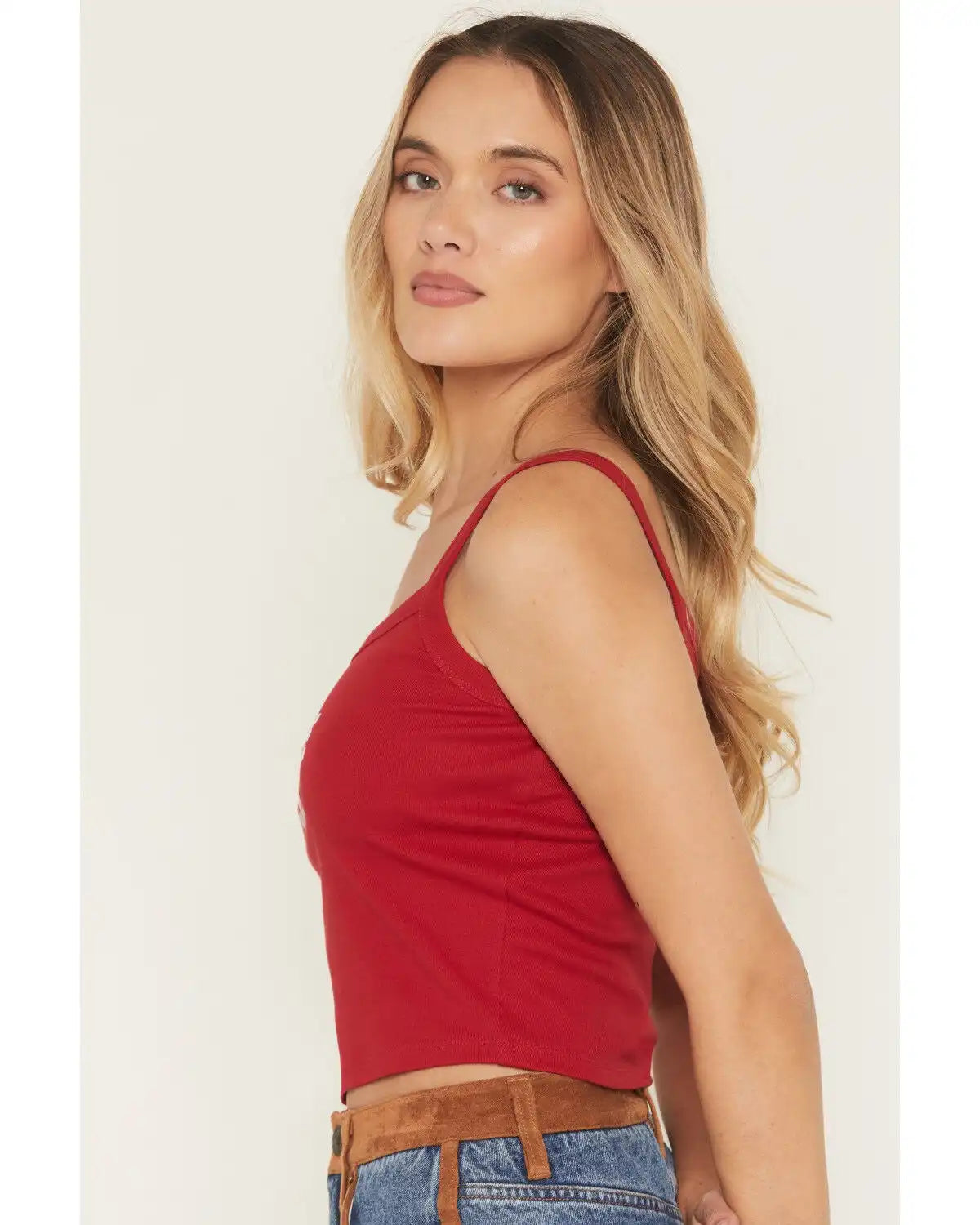 Blended Women's Dibs On The Cowboy Graphic Tank
