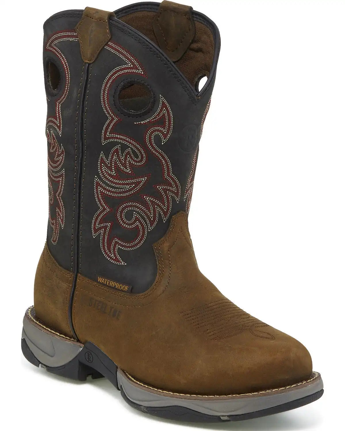 Tony Lama Men's Junction Waterproof Western Work Boots - Steel Toe