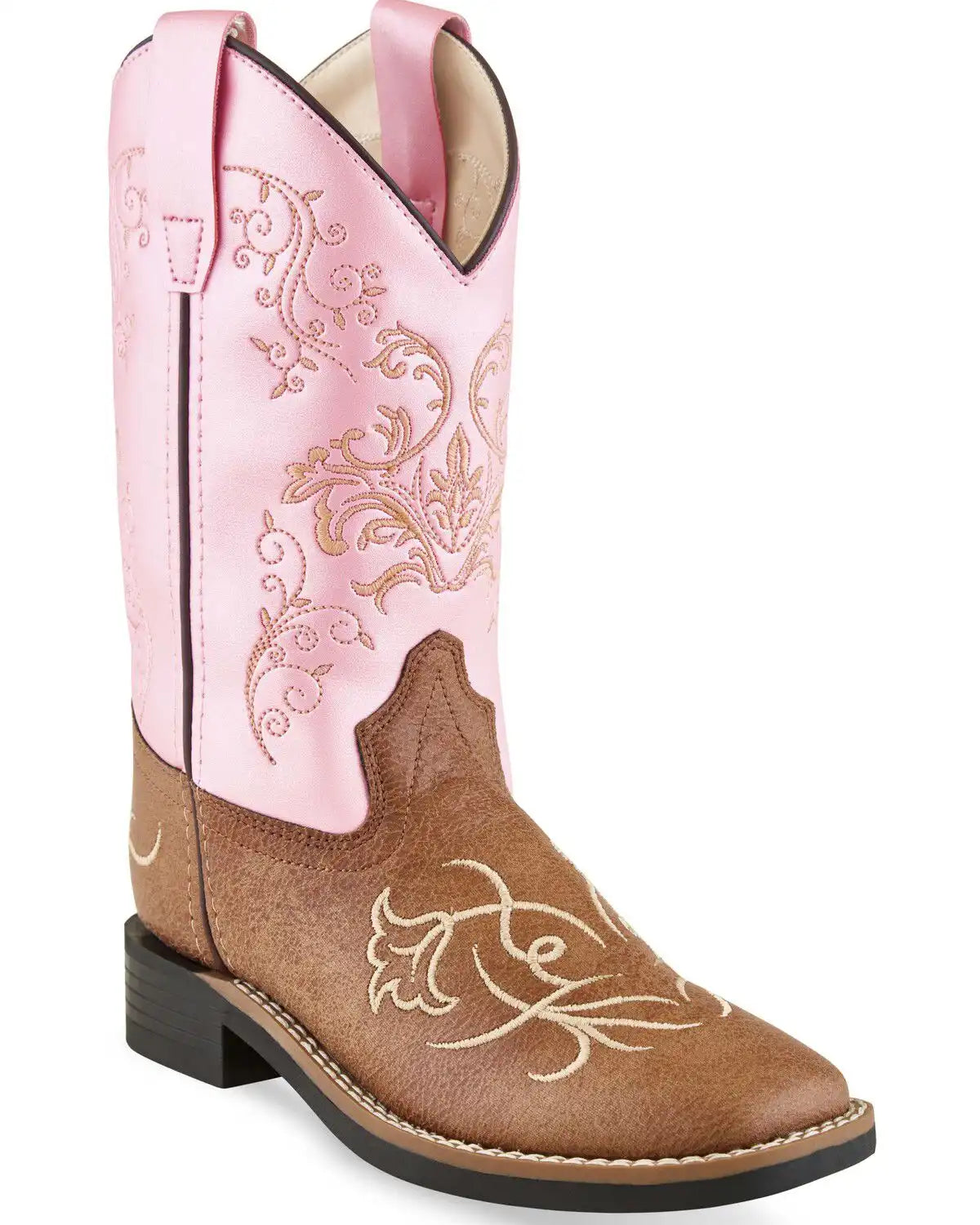 Old West Girls' Western Boots - Square Toe