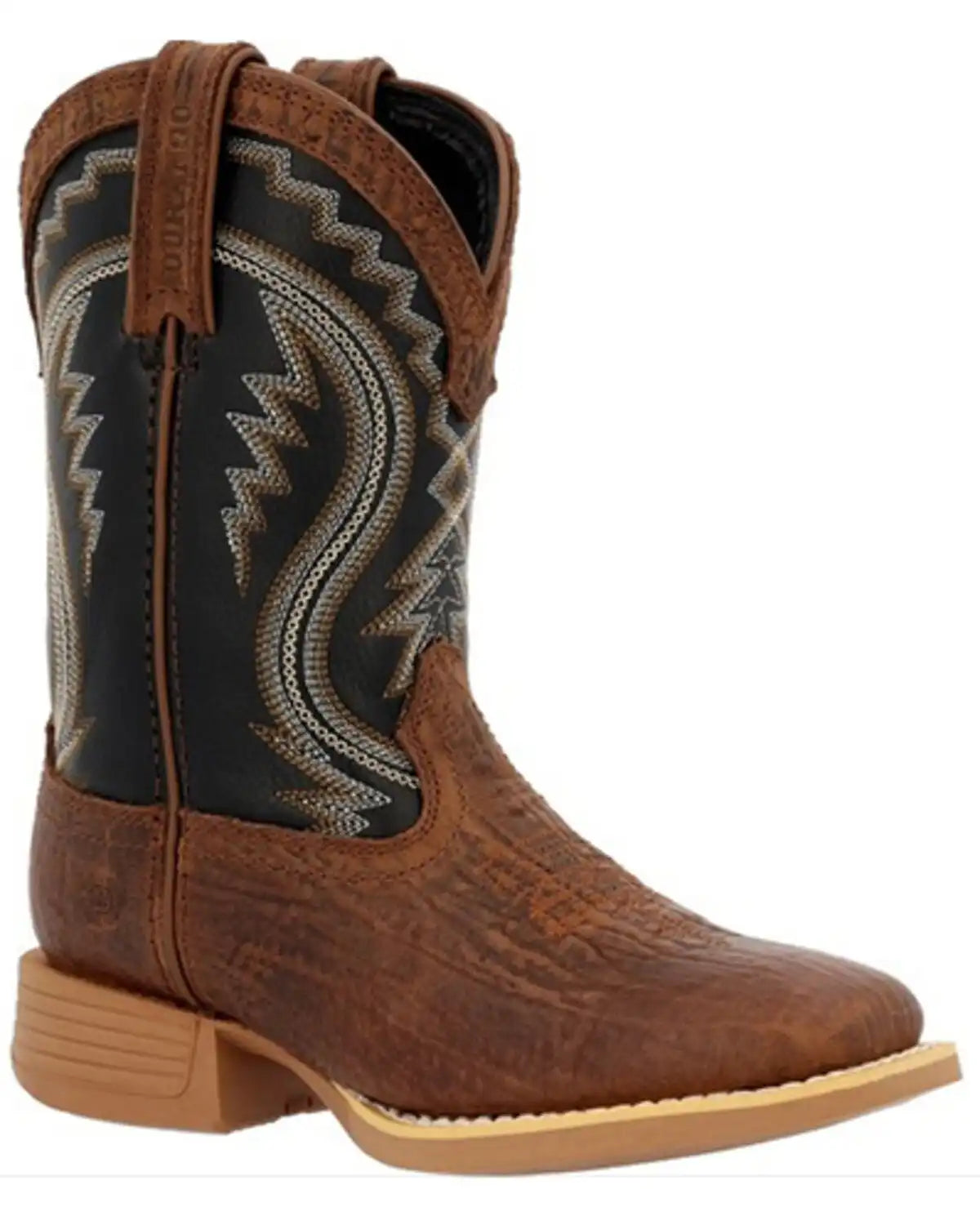 Durango Boys' Lil Rebel Pro Onyx Western Boots - Square Toe