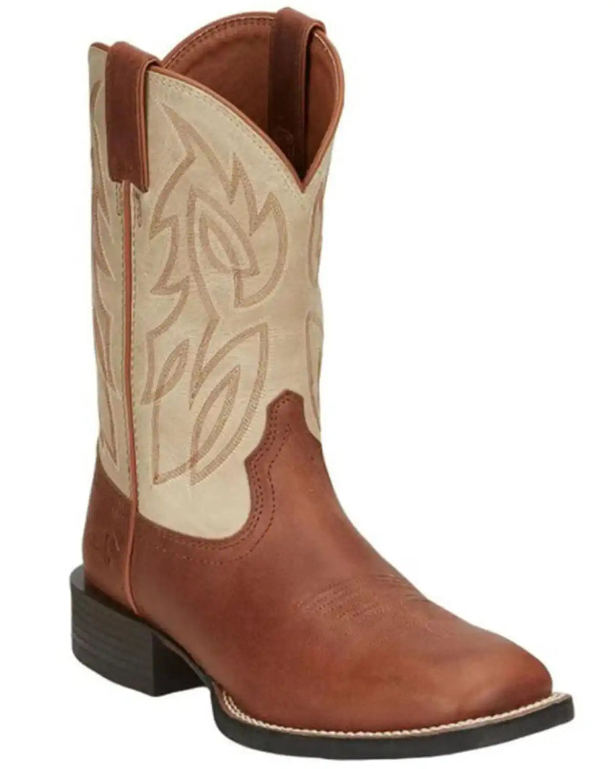Justin Men's Stampede Canter Performance Western Boots - Broad Square Toe
