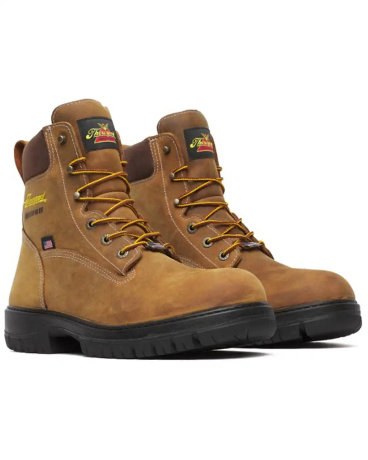 Thorogood Men's 6" USA Genesis Waterproof Work Boots - Soft Toe