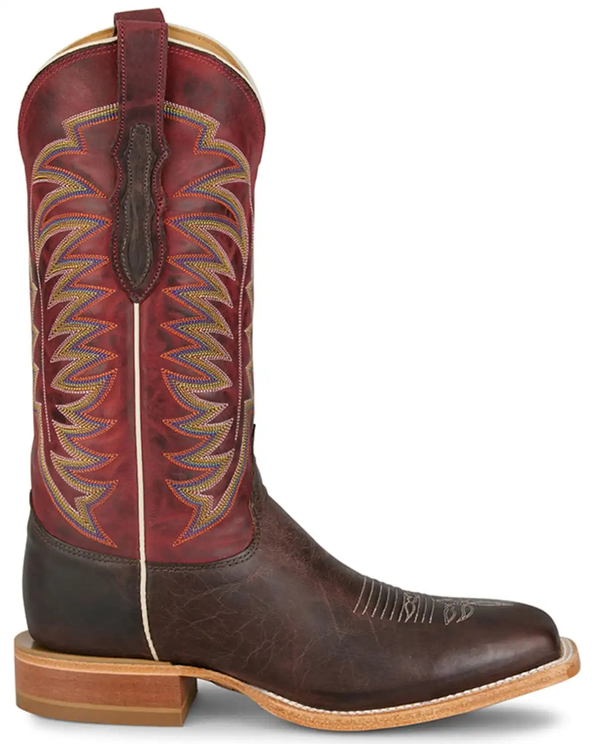 Justin Men's Burchett Western Boots - Square Toe