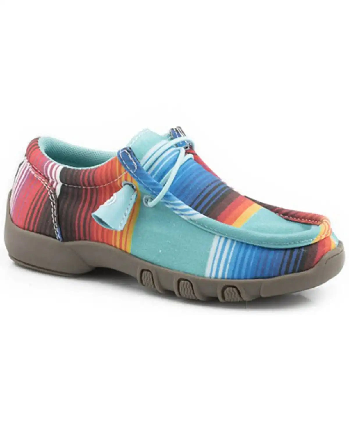 Roper Little Boys' Chillin Serape Slip-On Casual Shoes - Moc Toe
