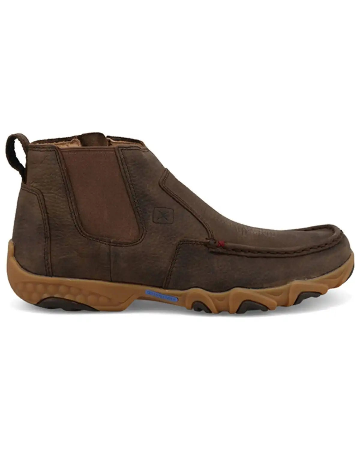 Twisted X Men's 4" Chelsea Driving Moc Shoes - Moc Toe