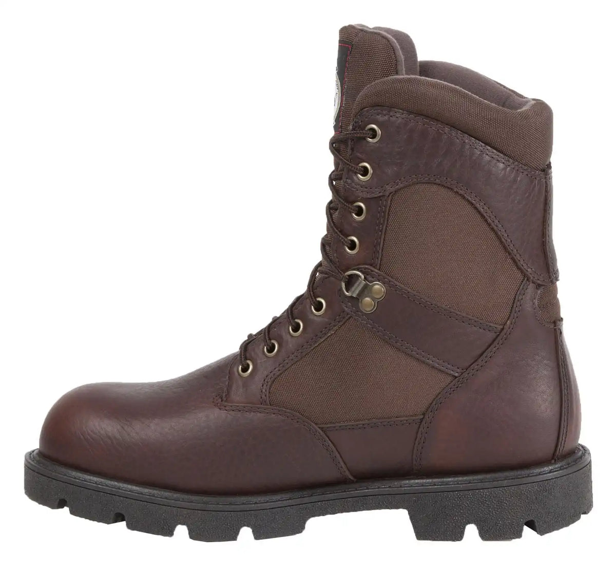 Georgia Boot Men's Homeland 8" Insulated Waterproof Work Boots - Round Toe