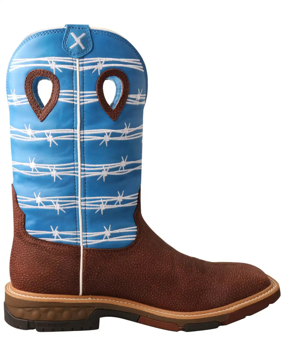Twisted X Men's CellStretch Western Boots - Broad Square Toe