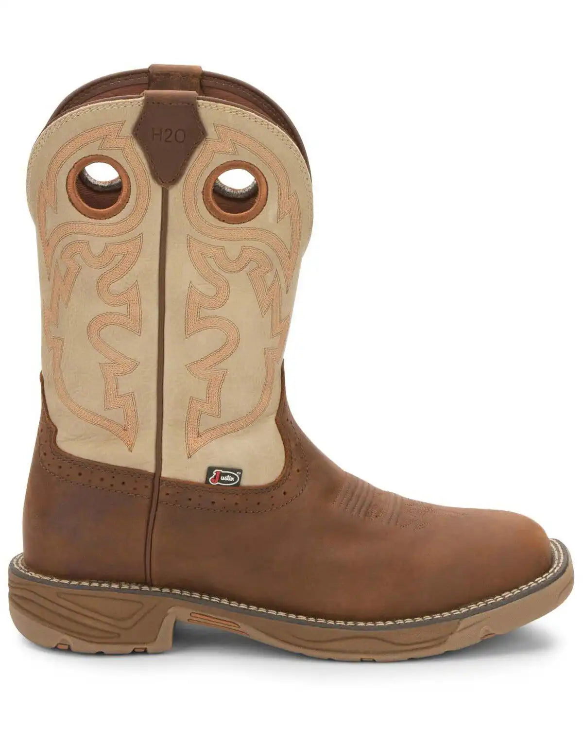 Justin Men's Stampede Rush Western Work Boots - Composite Toe