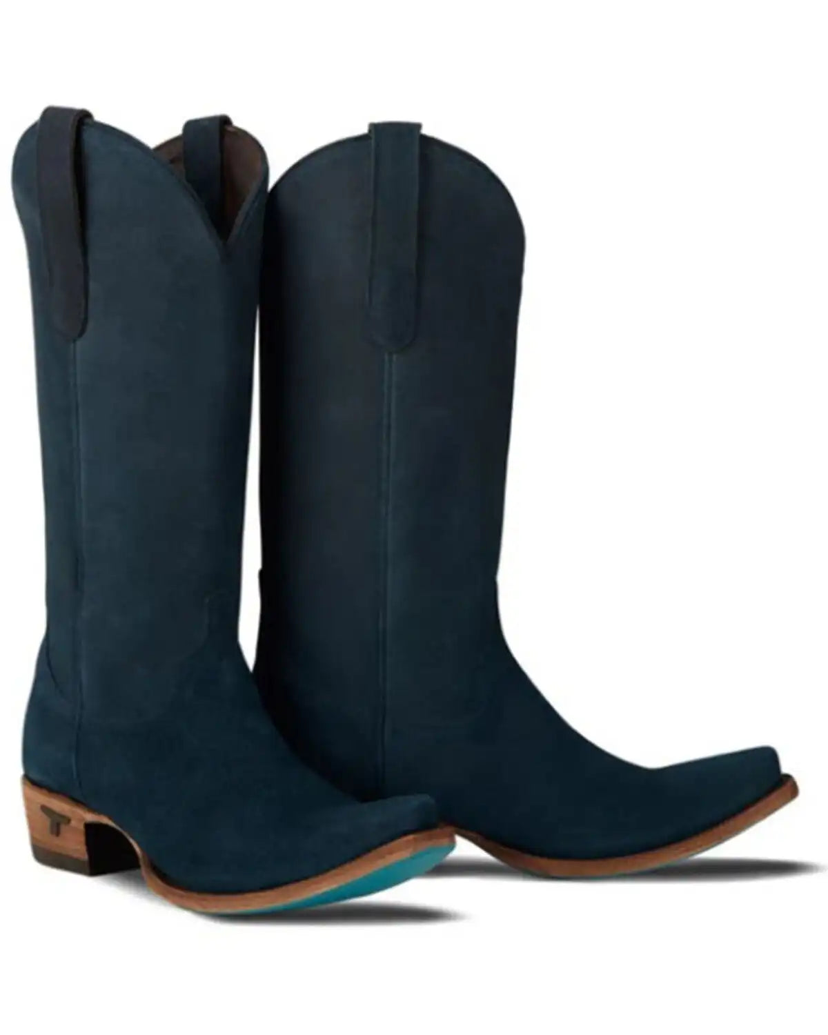 Lane Women's Emma Jane Suede Tall Western Boots - Snip Toe