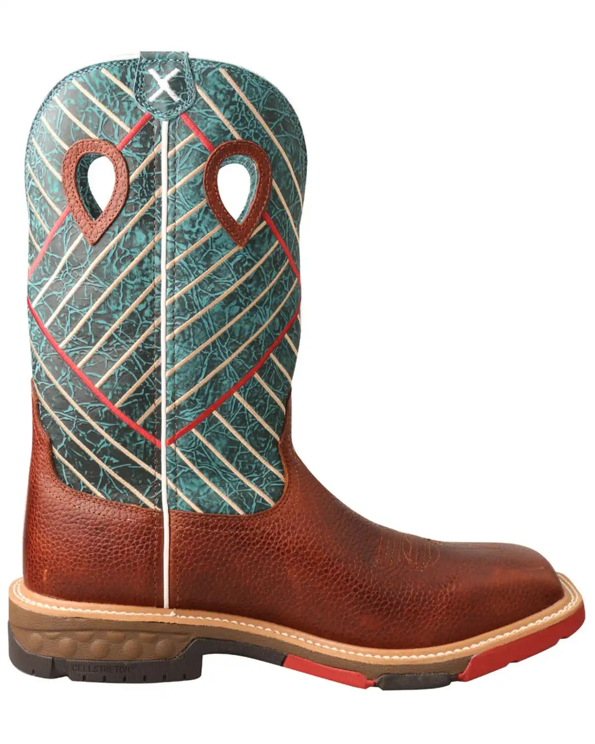 Twisted X Men's CellStretch Western Work Boots - Alloy Toe