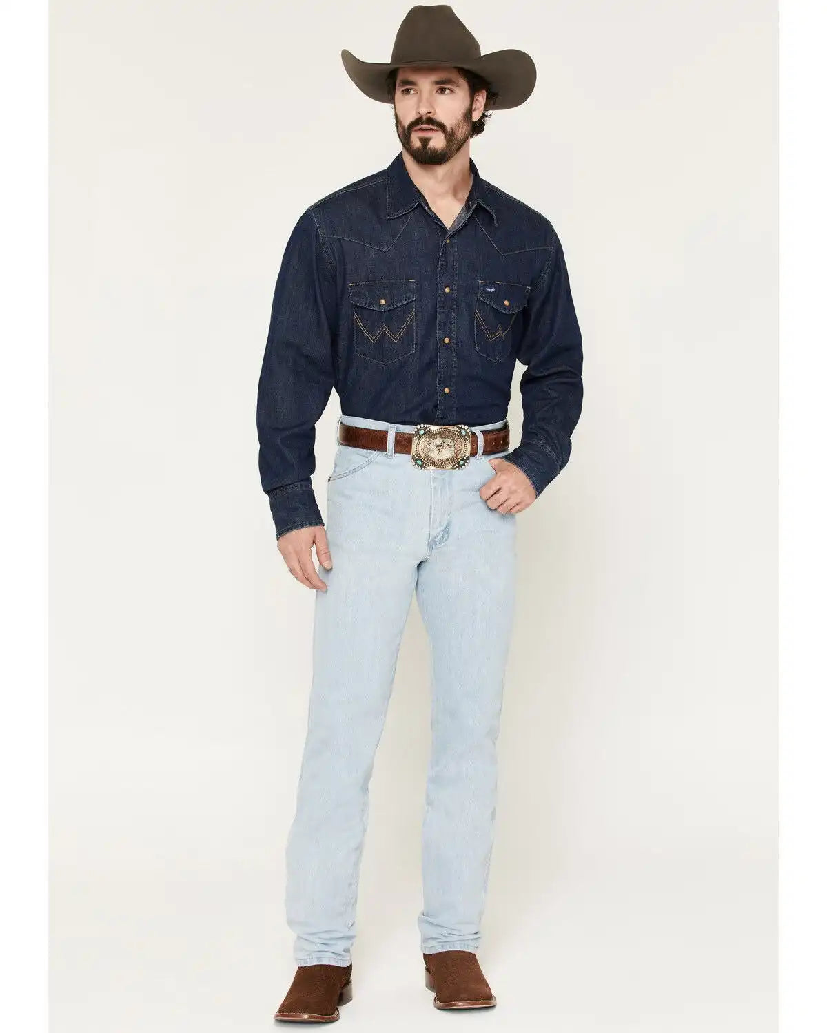 Wrangler Men's 936 Cowboy Cut Slim Fit Prewashed Jeans