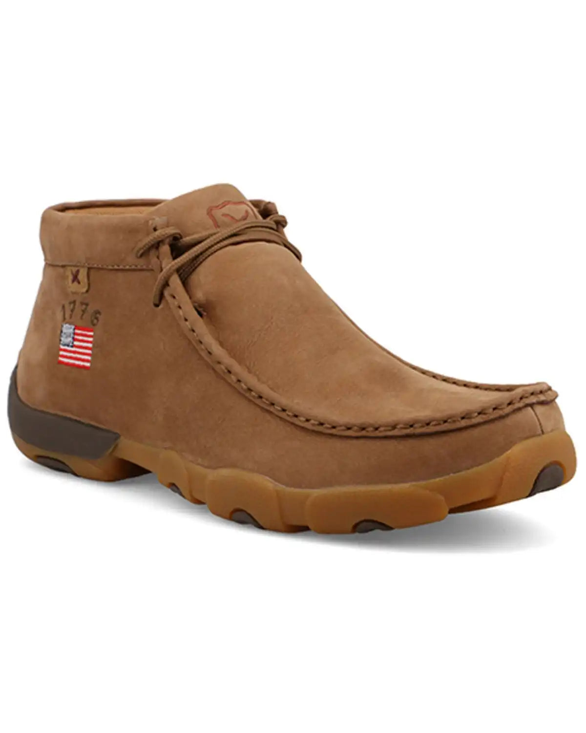 Twisted X Men's Patriotic Chukka Driving Casual Shoes - Moc Toe