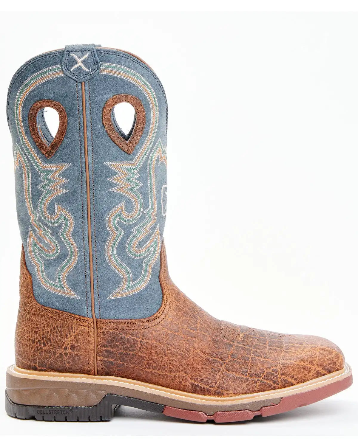 Twisted X Men's Brown Western Work Boots - Alloy Toe