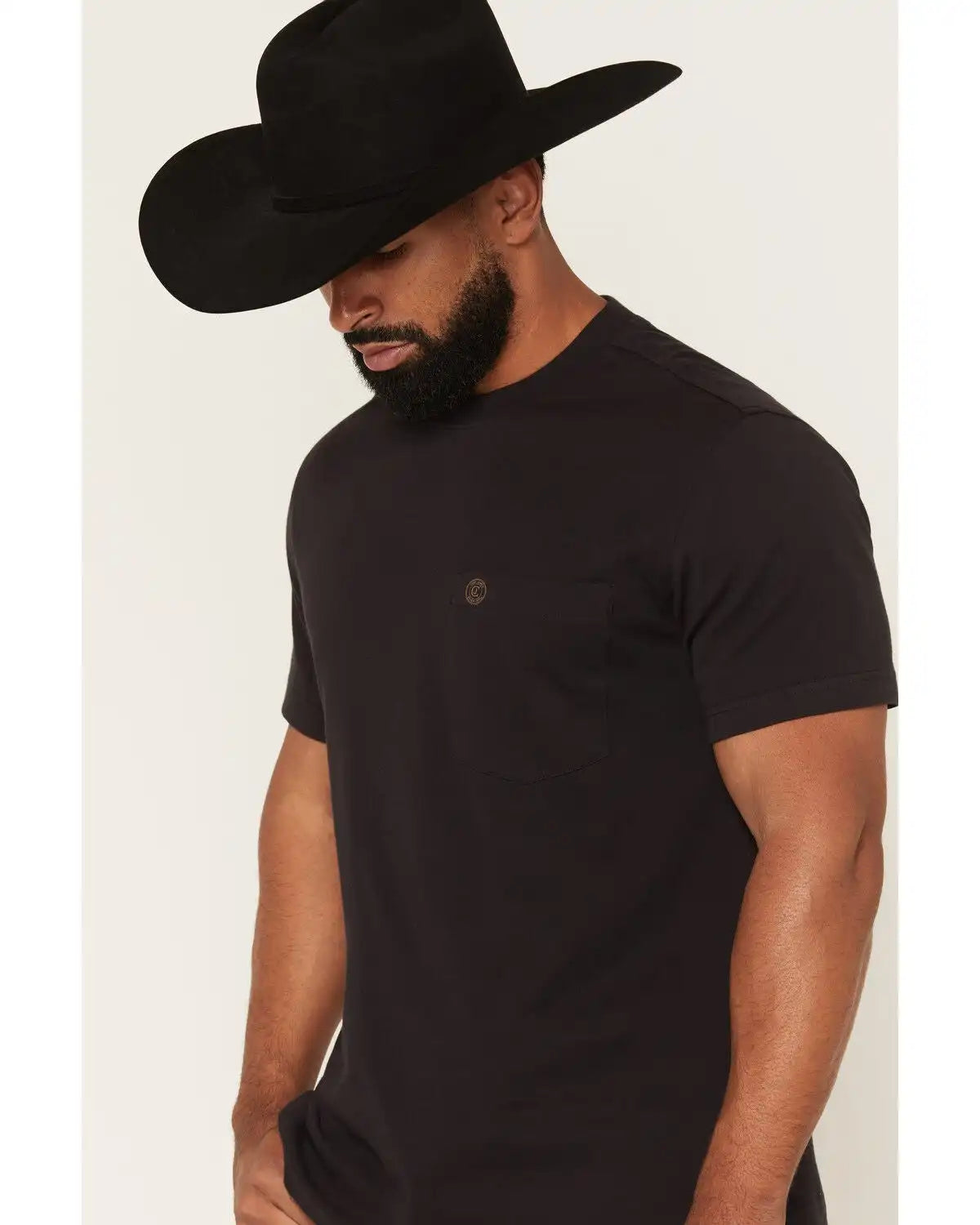Cody James Men's Summit Solid Pocket Short Sleeve T-Shirt