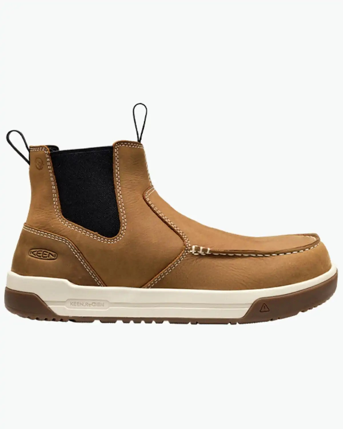 Keen Men's Gibson Chelsea Moc Work Boots - Carbon Toe