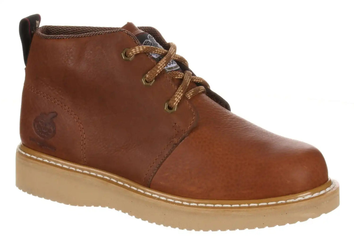 Georgia Boot Men's Farm and Ranch Chukka Work Boots - Soft Toe