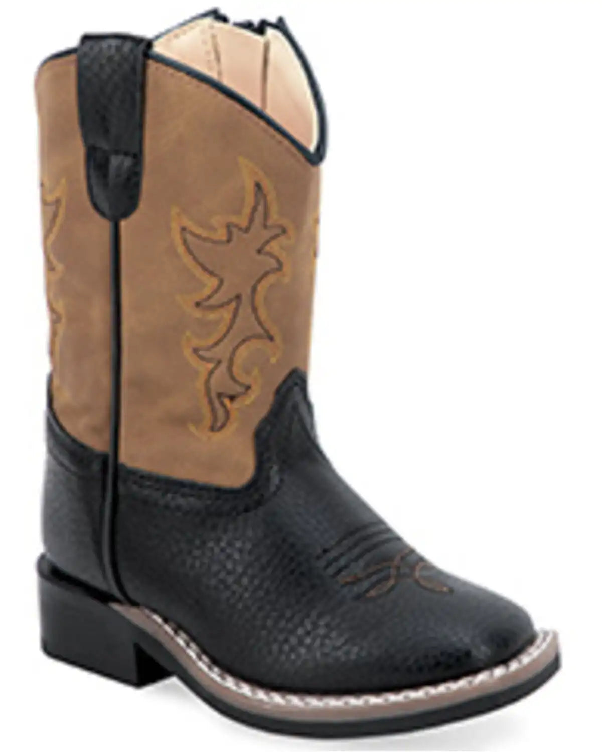 Old West Toddler Boys' Western Boots - Broad Square Toe