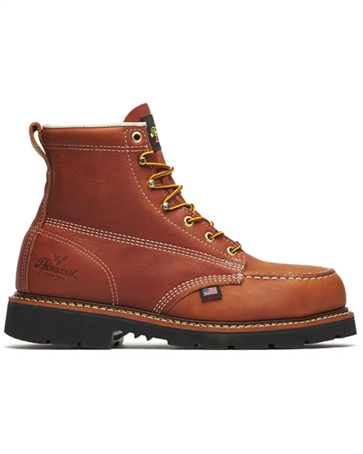 Thorogood Men's 6" American Heritage MAXWear 90 Moc Work Boots - Steel Toe