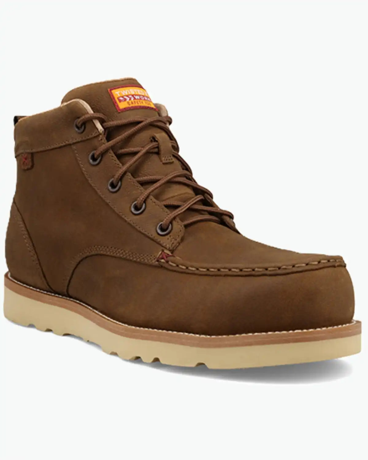 Twisted X Men's 6" Lace-Up Moc Work Boots - Composite Toe