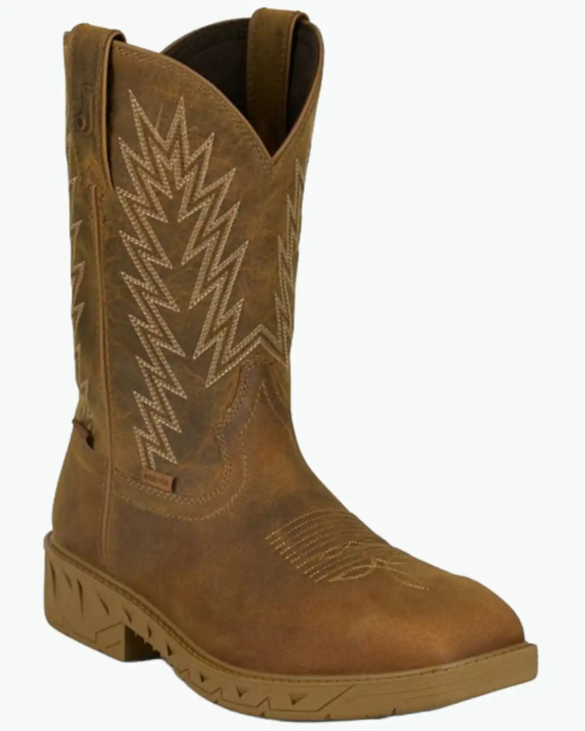 Justin Men's 11" Blinder Pull-On Work Boots - Steel Toe