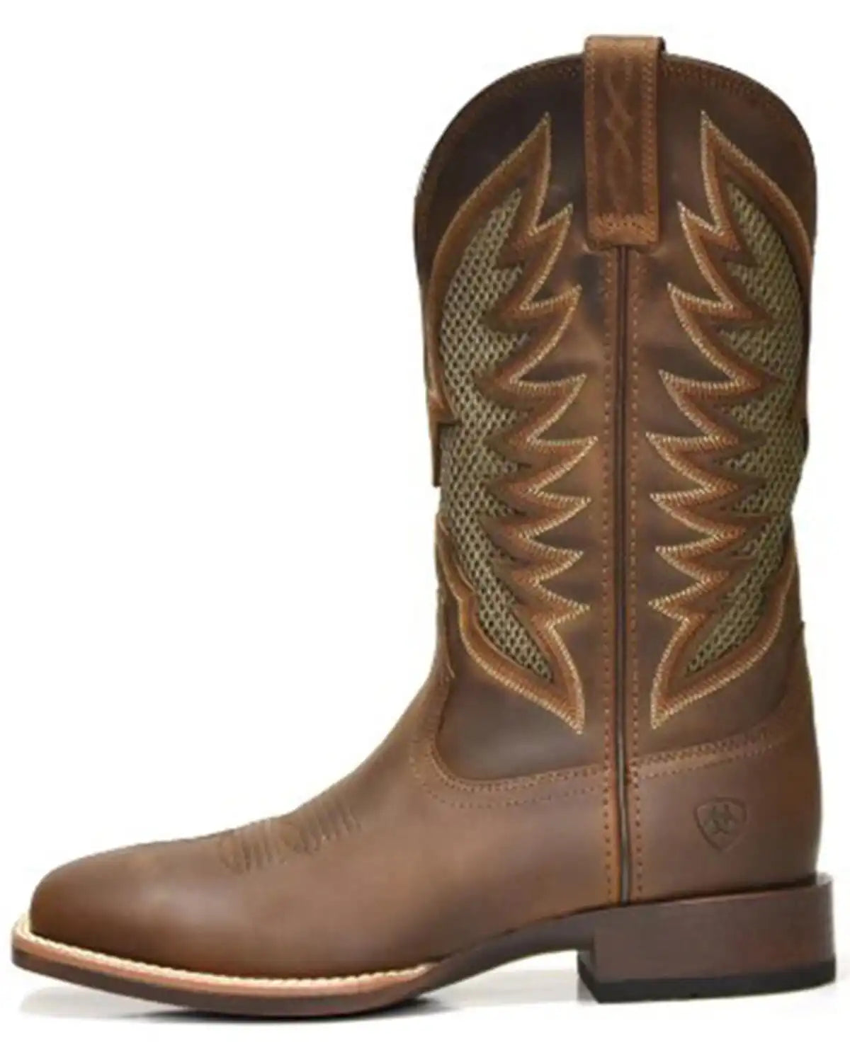 Ariat Men's VentTEK Ultra Quickdraw Western Performance Boots - Broad Square Toe