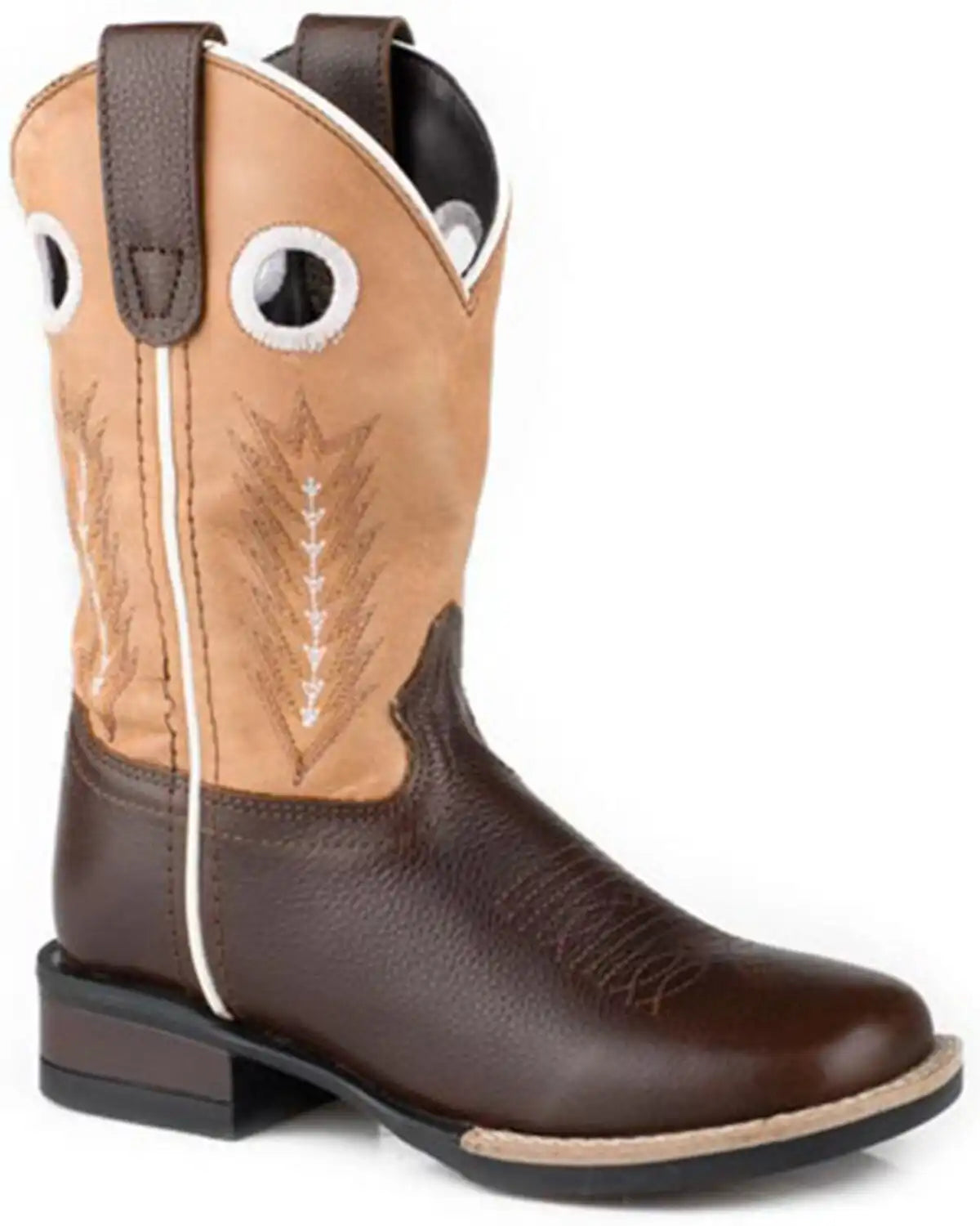 Roper Little Boys' James Western Boots - Broad Square Toe