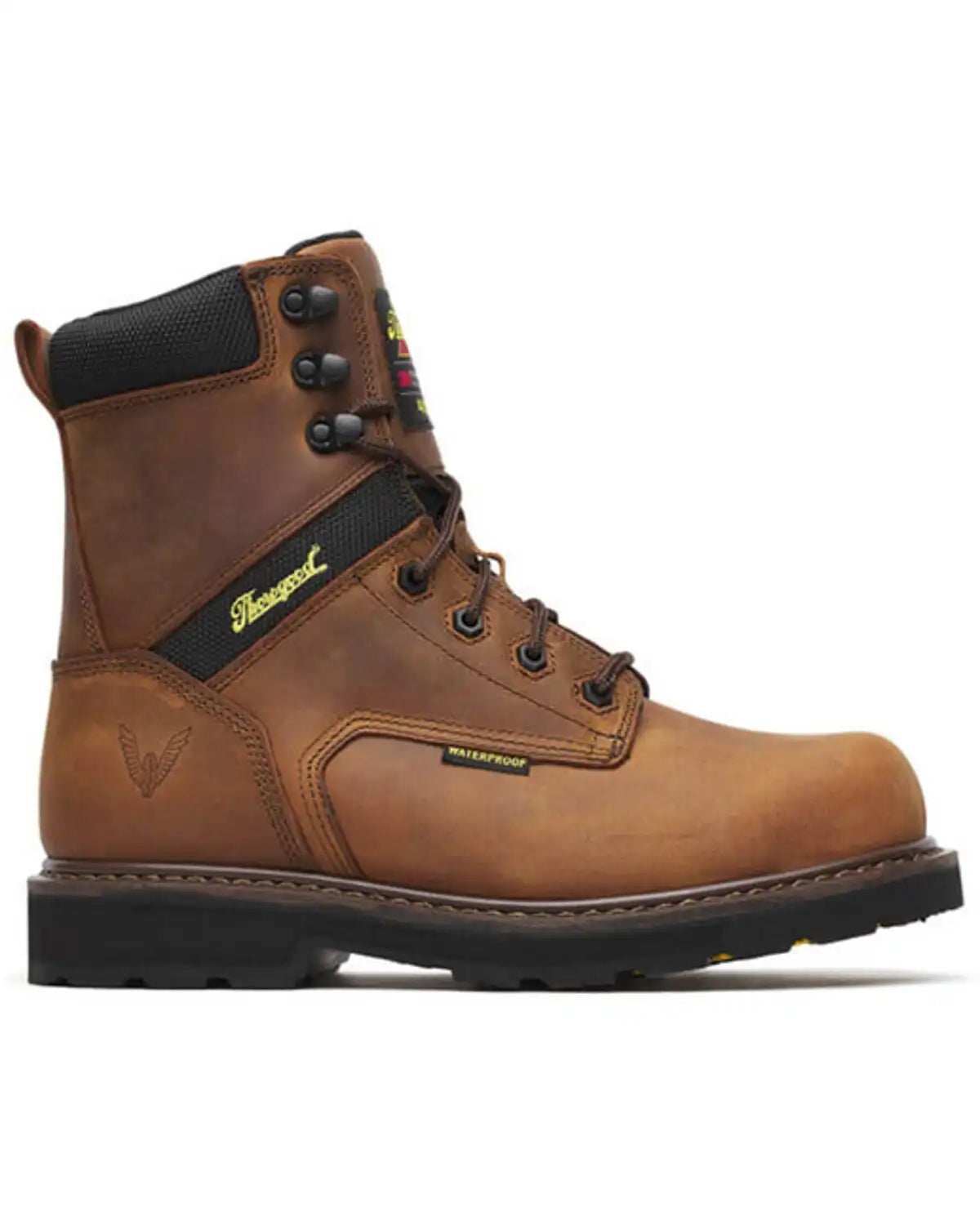 Thorogood Men's 8" Jobsite Series Waterproof Insulated Work Boots - Composite Toe