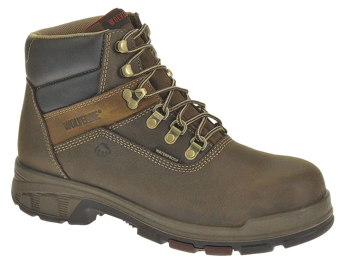 Wolverine Men's Cabor 6" Waterproof Work Boots - Composite Toe