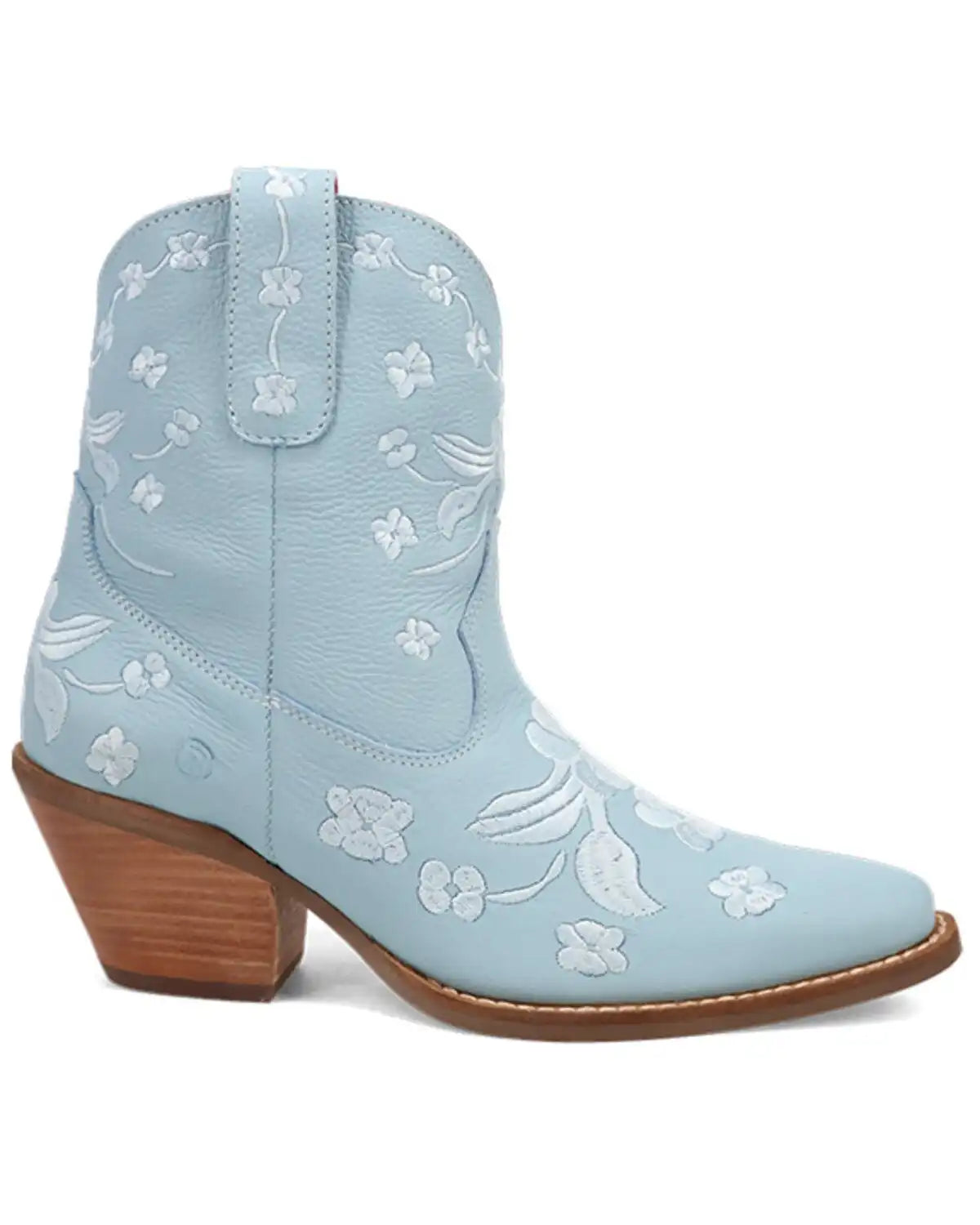 Dingo Women's Sweetheart Embroidered Booties - Round Toe