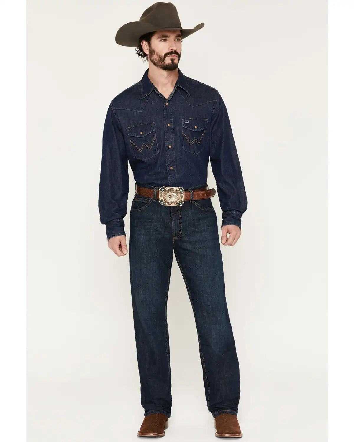 Wrangler 20X Men's Competition Low Rise Relaxed Fit Bootcut Jeans