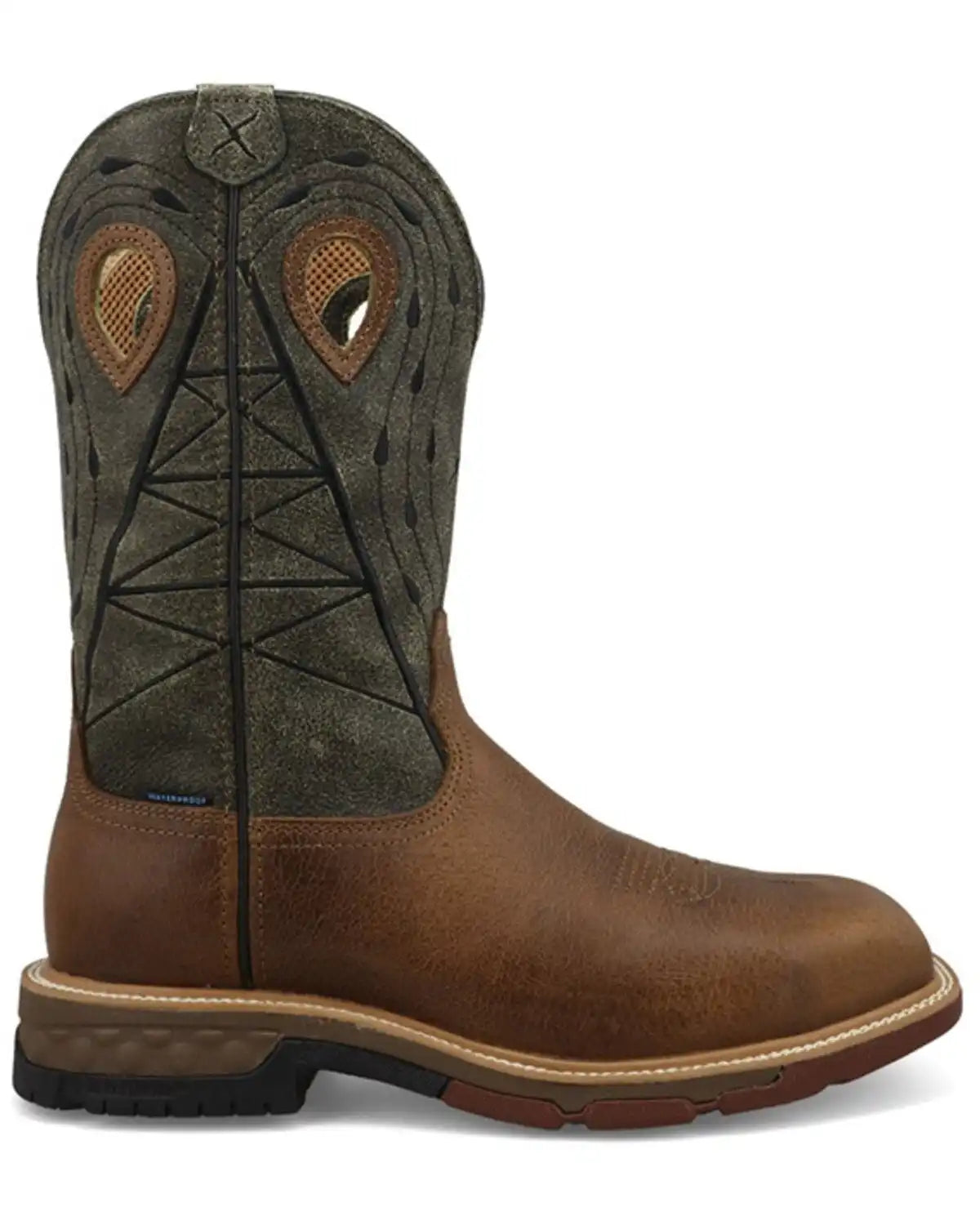 Twisted X Men's 12" Western Work Boots - Nano Composite Toe