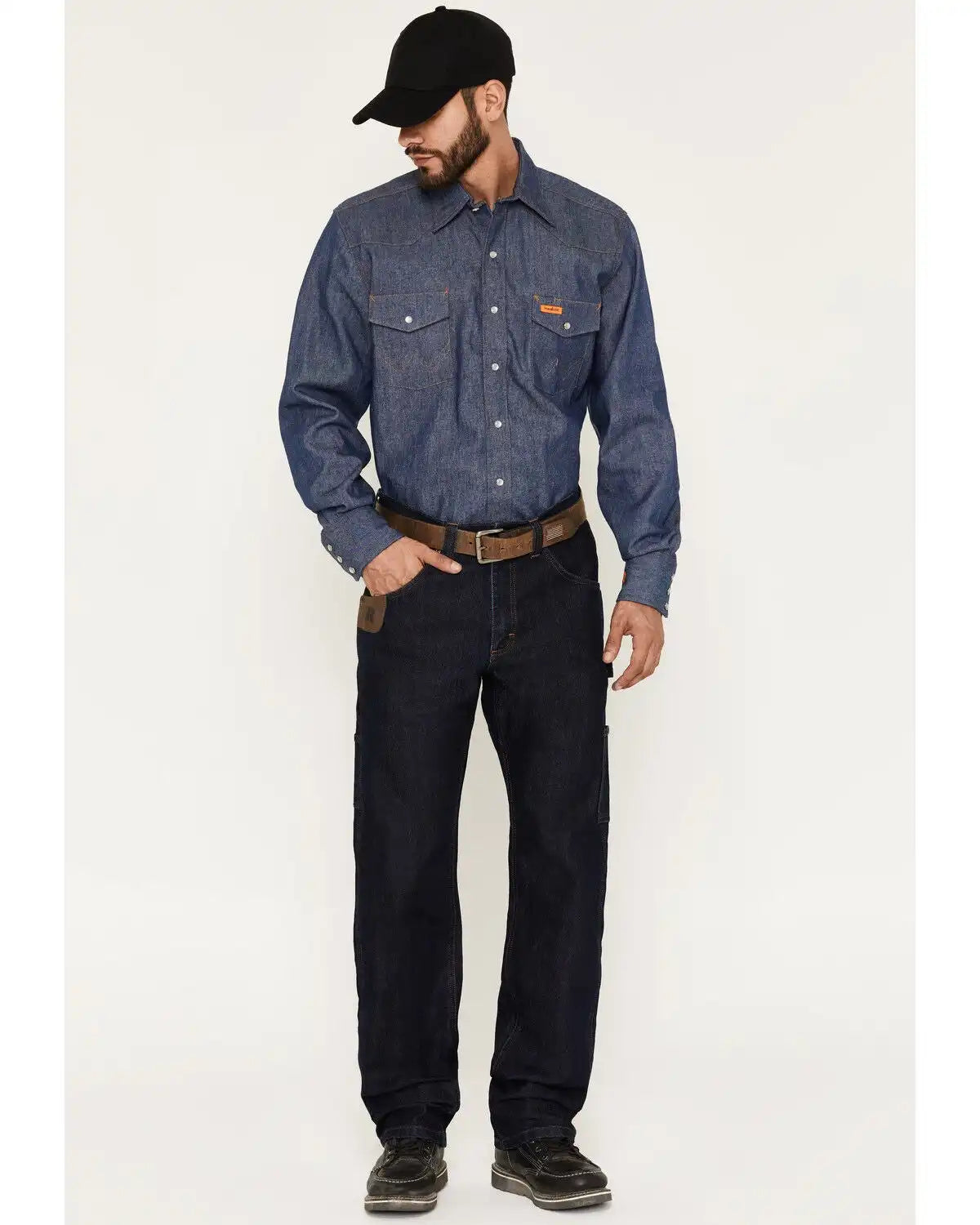 Wrangler RIGGS Men's Relaxed Fit Stretch Carpenter Work Jeans