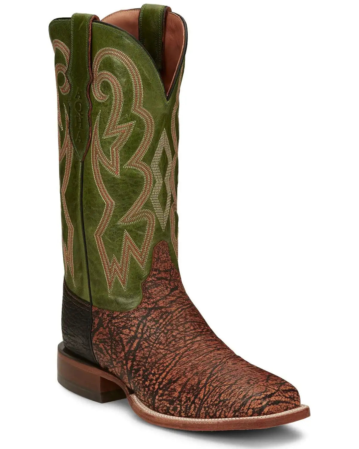 Justin Men's Mingus Benedictine Western Boots - Square Toe