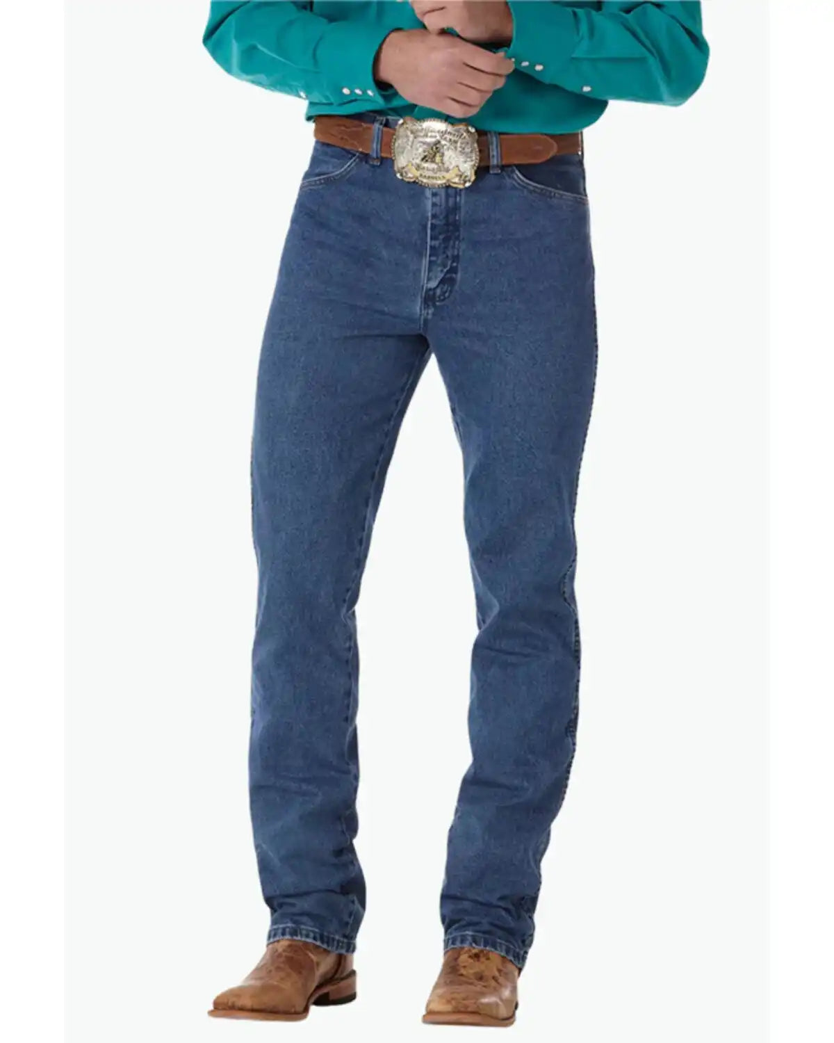 Wrangler Men's 936 Dark Wash Slim Fit Denim Jeans