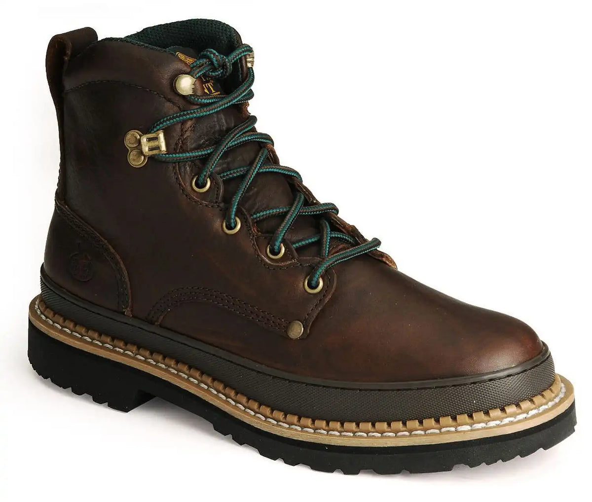 Georgia Boot Men's Georgia Giant 6" Lace-Up Work Boots - Steel Toe