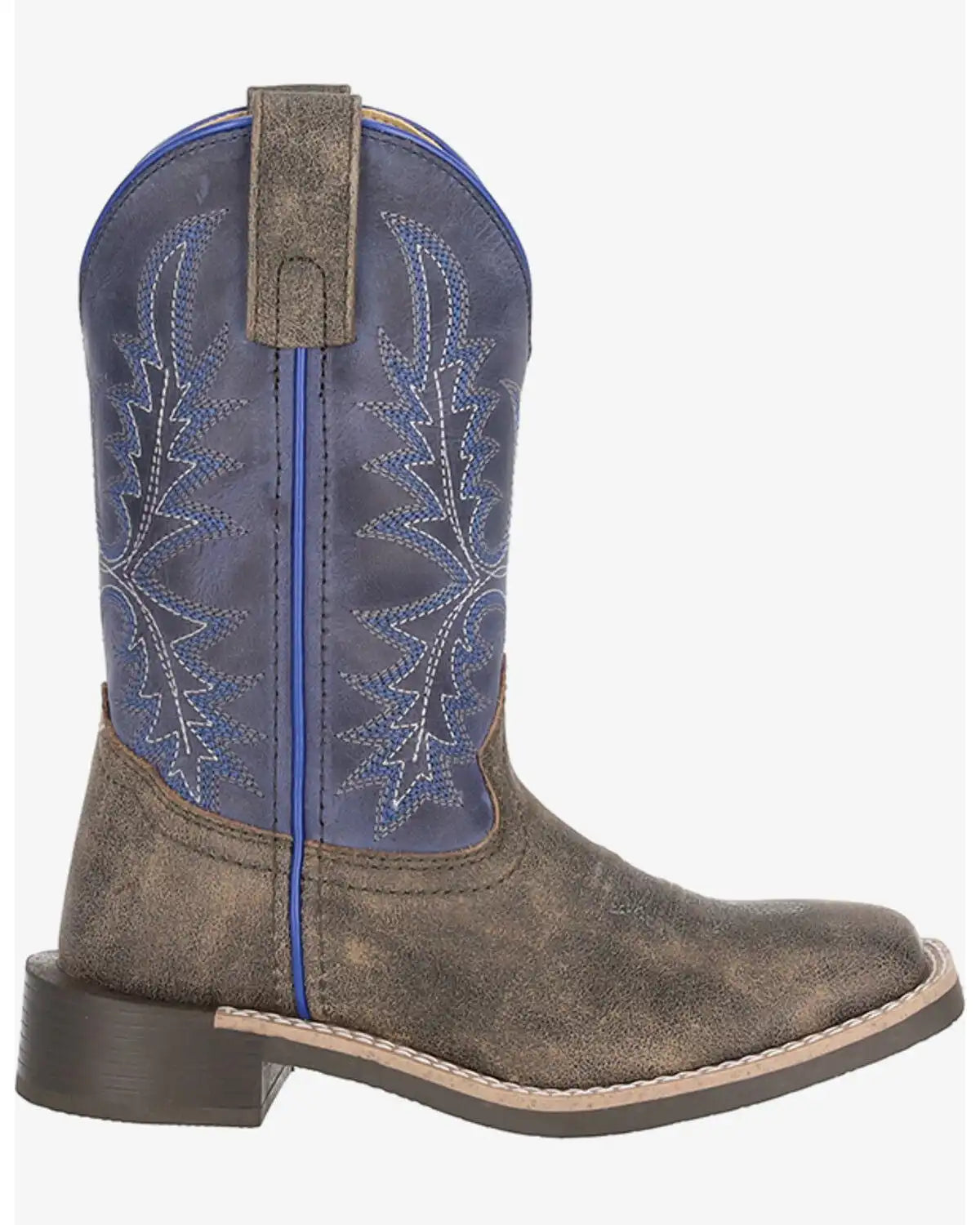 Old West Little Boys' Harrison Western Boots - Broad Square Toe