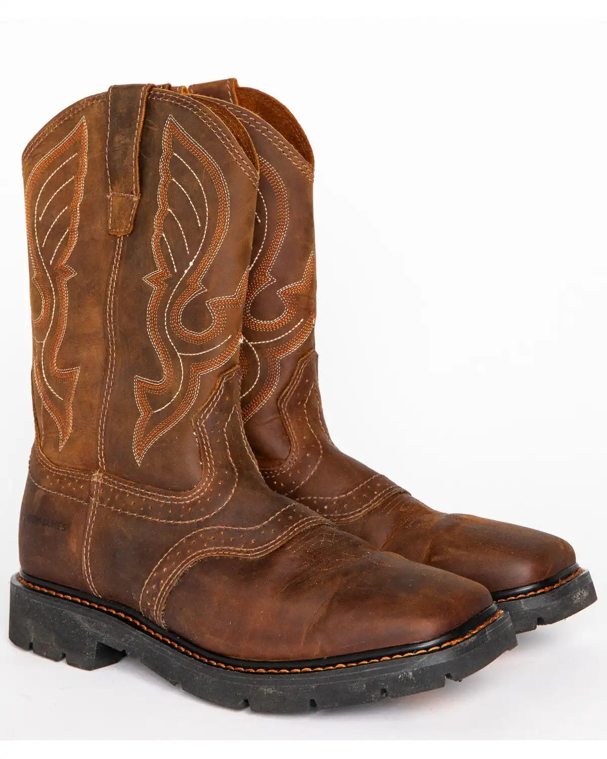 Cody James Men's 11" Mustang Western Work Boots - Soft Toe