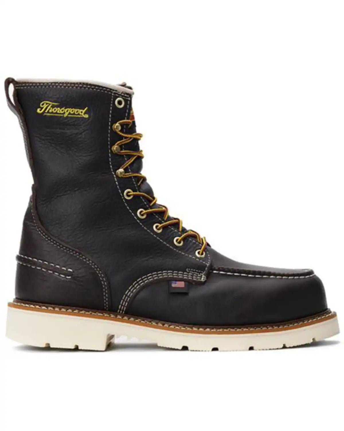 Thorogood Men's Boot Barn Exclusive Waterproof 8" USA Moc Work Boots - Steel Toe