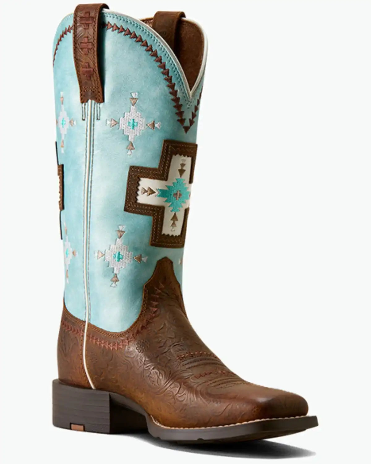 Ariat Women's Round Up Cantina Performance Western Boots - Broad Square Toe