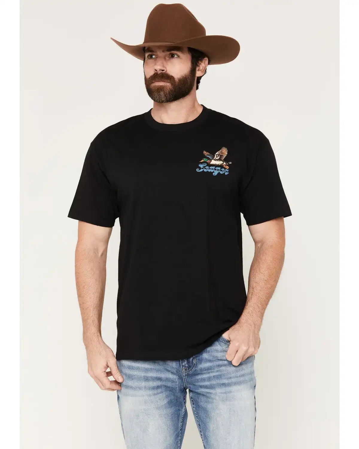 Seager Men's Greenhead Logo Short Sleeve Graphic T-Shirt