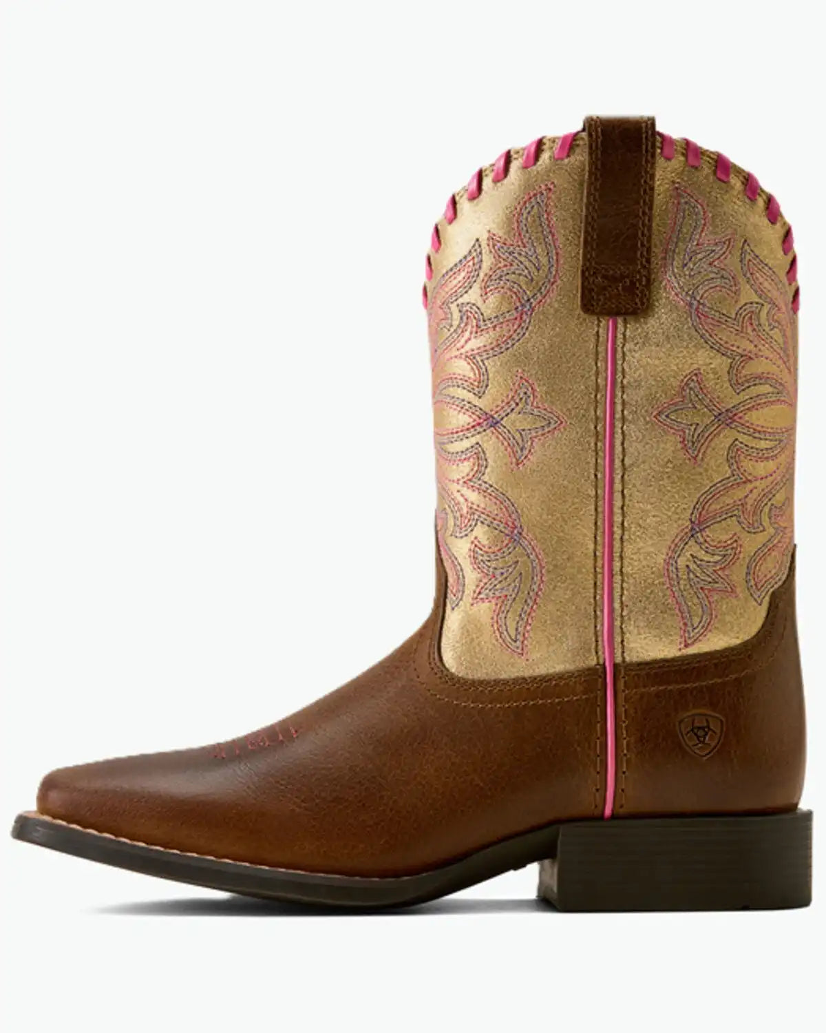 Ariat Girls' Sundown Performance Western Boots - Broad Square Toe