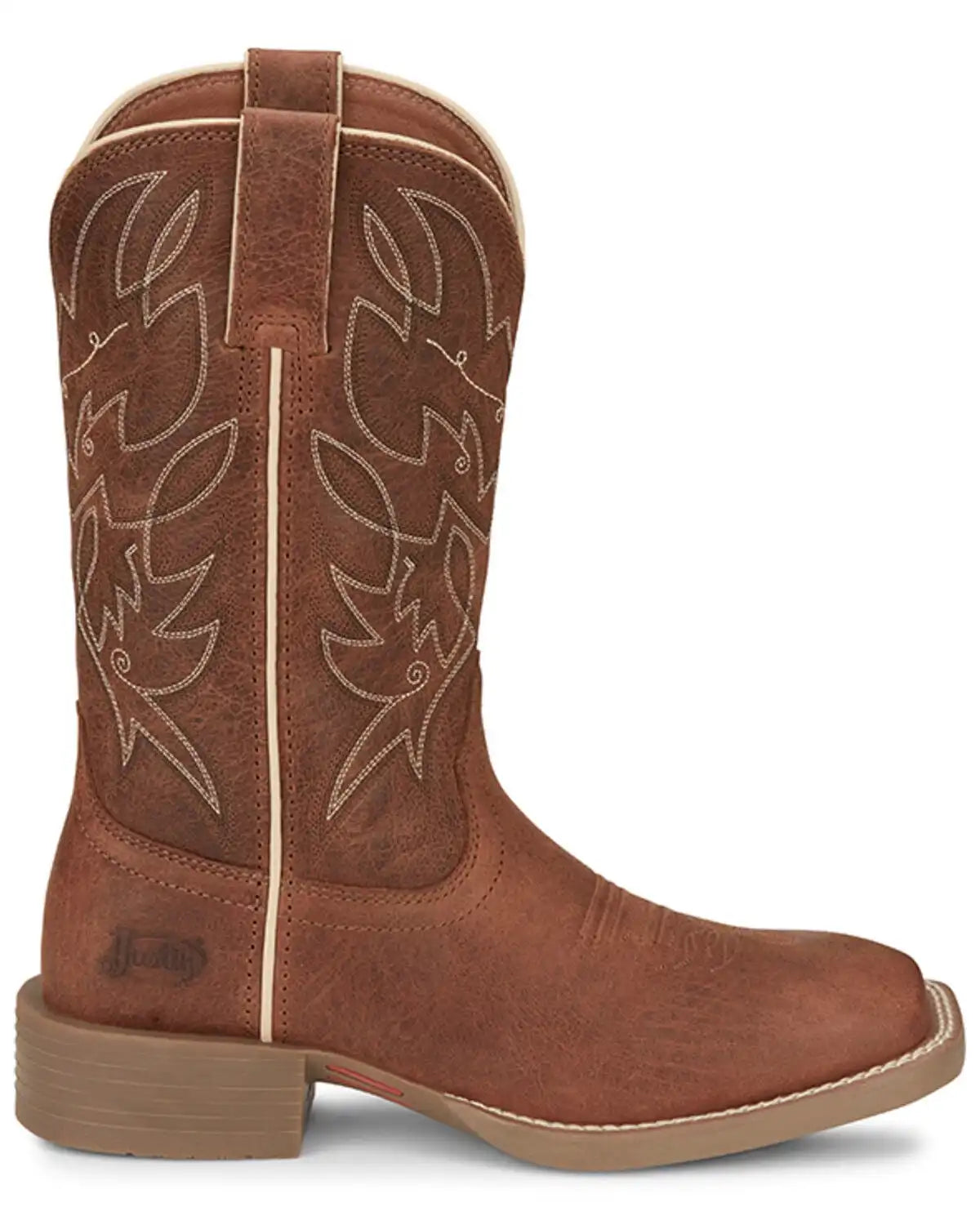 Justin Women's Halter Western Boots - Broad Square Toe