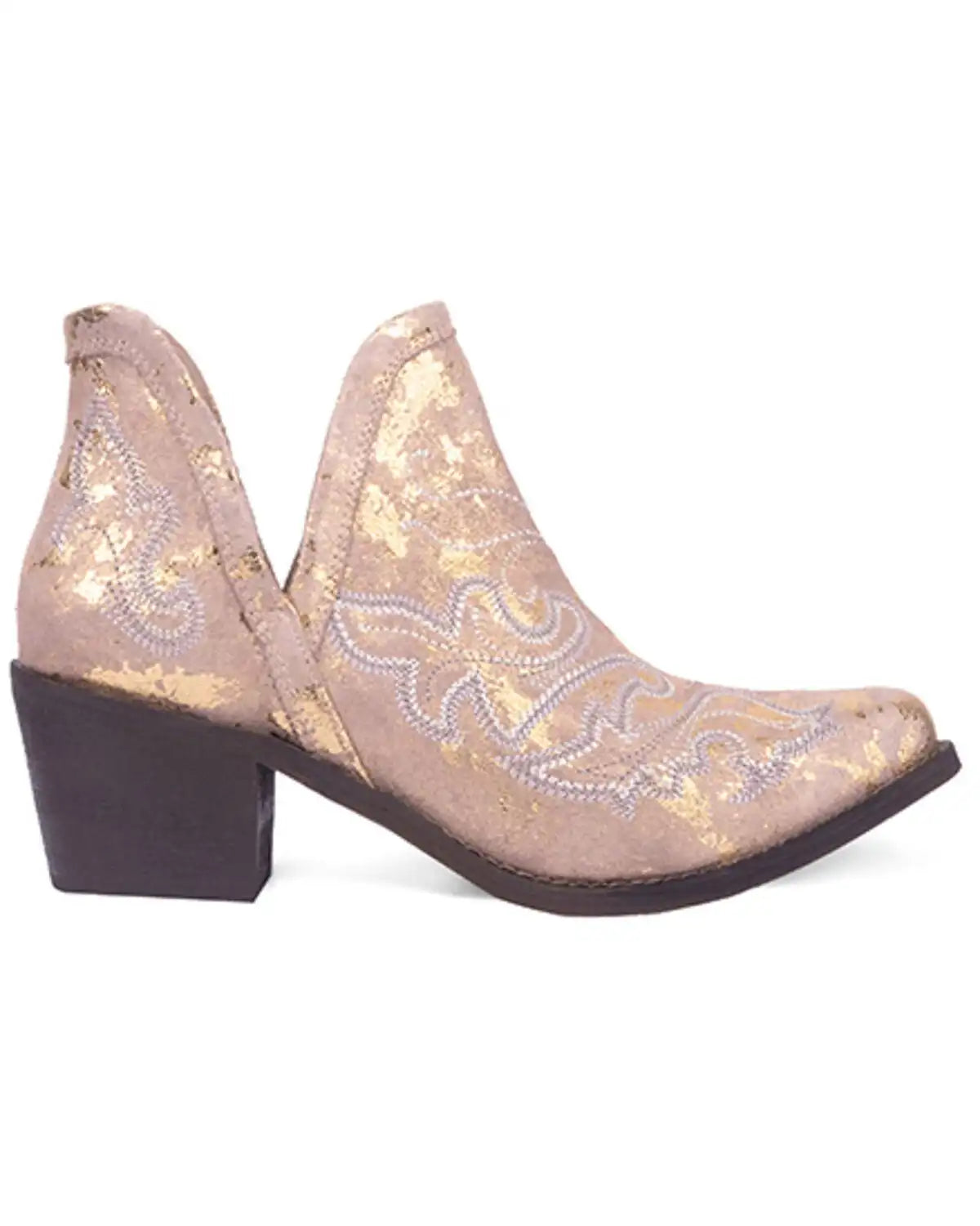 Circle G Women's Western Booties - Snip Toe