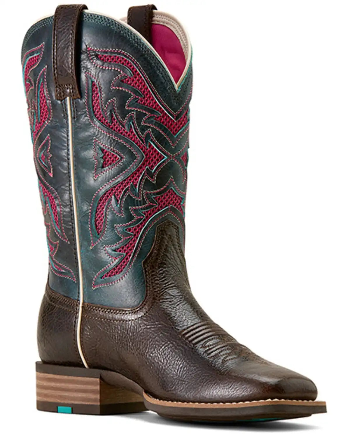 Ariat Women's San Angelo VentTEK 360 Performance Western Boots - Broad Square Toe