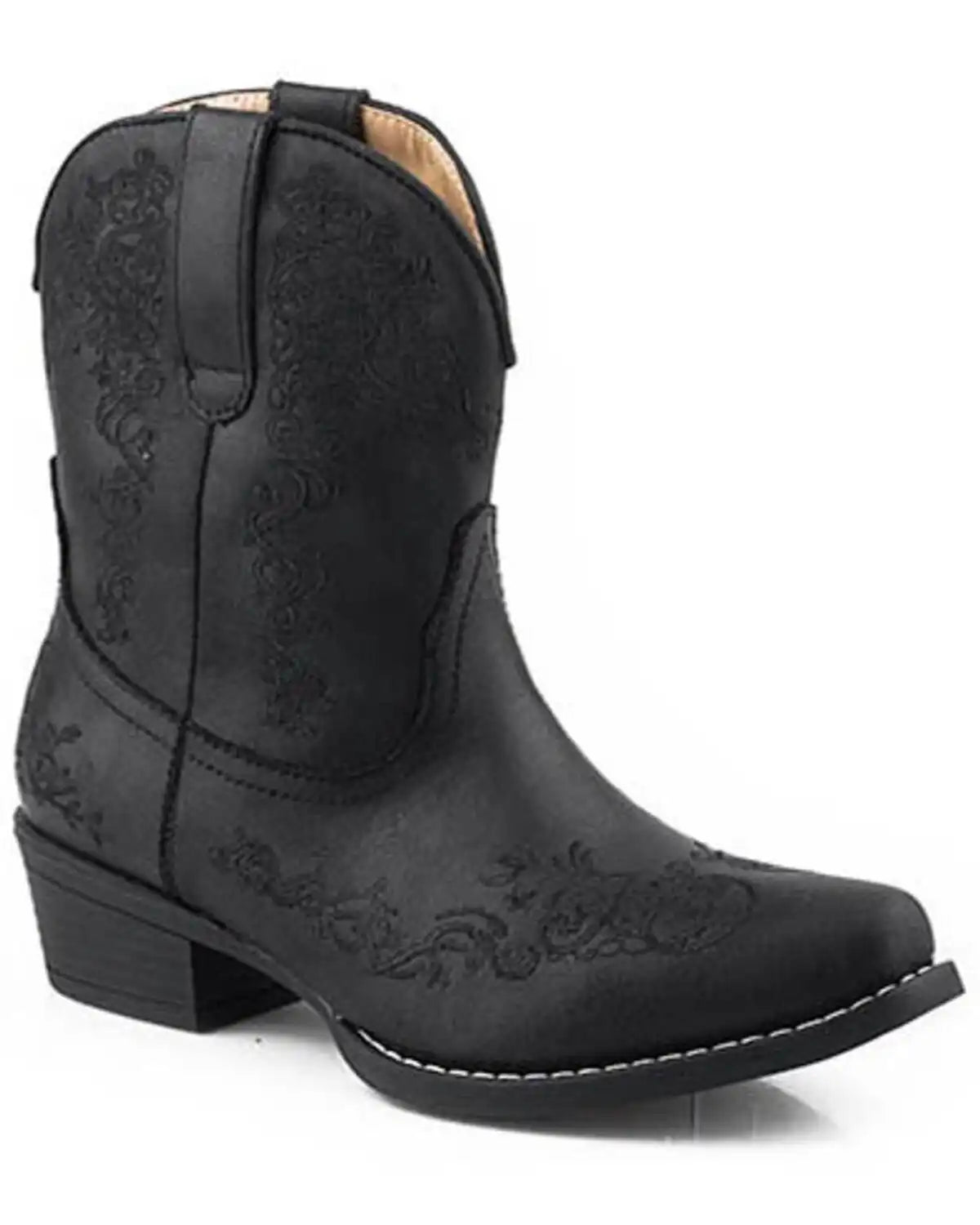 Roper Women's Riley Vintage Short Western Boots - Snip Toe