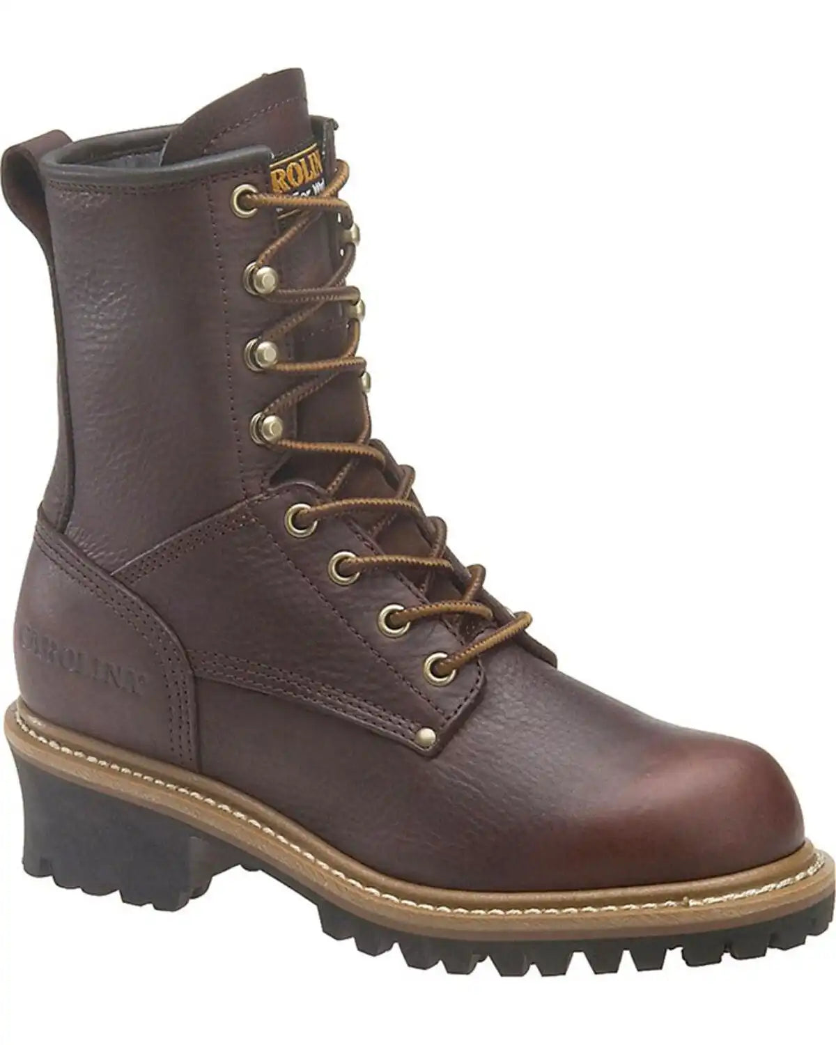 Carolina Women's Elm 8" EH Logger Boots - Soft Toe